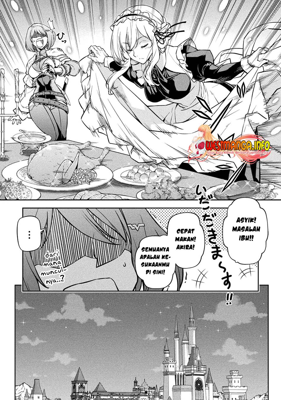Drawing: Saikyou Mangaka wa Oekaki Skill de Isekai Musou Suru! Chapter 56 Bahasa Indonesia